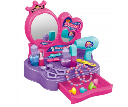 Children's dressing table akcesoria toy pink set XXL Manufacturer code RC-K-277