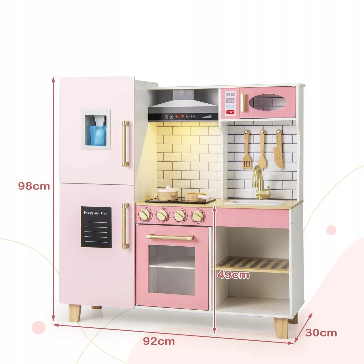Children's kitchen with accessories Manufacturer code TP10241PI
