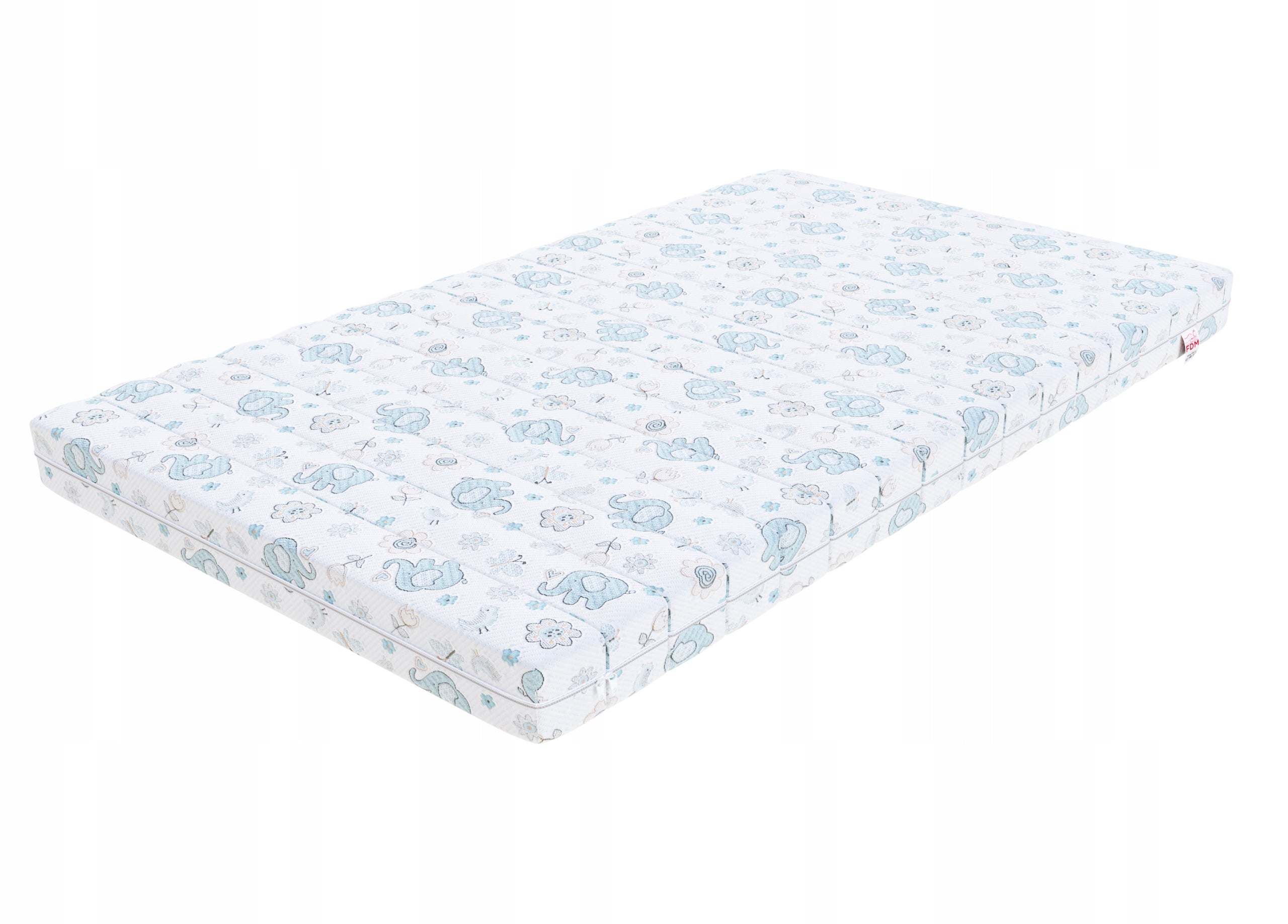 Children's mattress 80x180 latex foam FDM SMILE waterproof cover Manufacturer code MATERAC SMILE 080x180 ELEPHANT