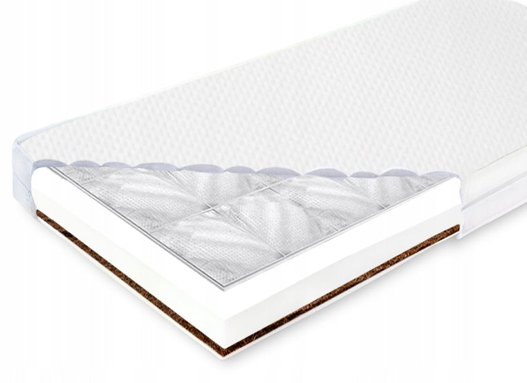Children's mattress medium-hard Buckwheat-Coconut-Foam 120x60 G+P+K