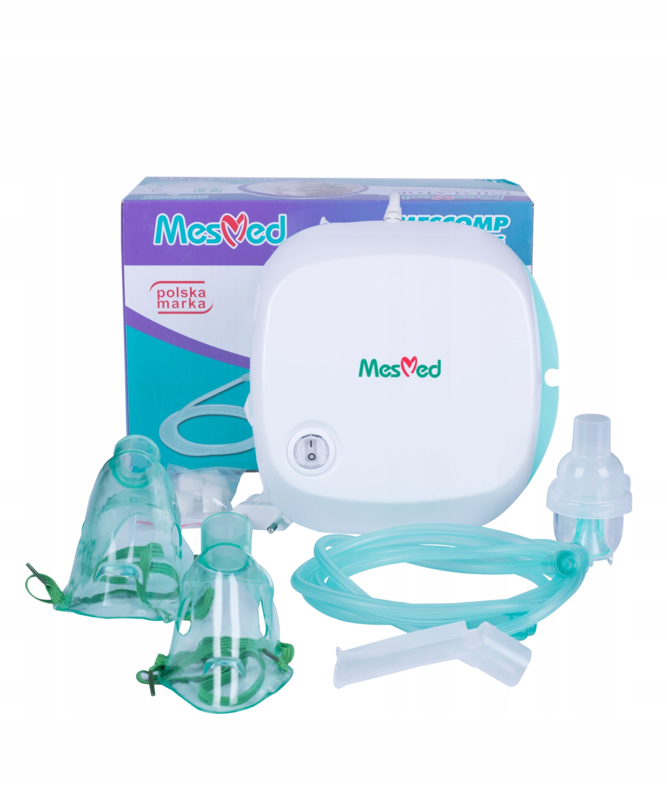 Children's pneumatic piston nebuliser inhaler MesMed MM506 Sapphire