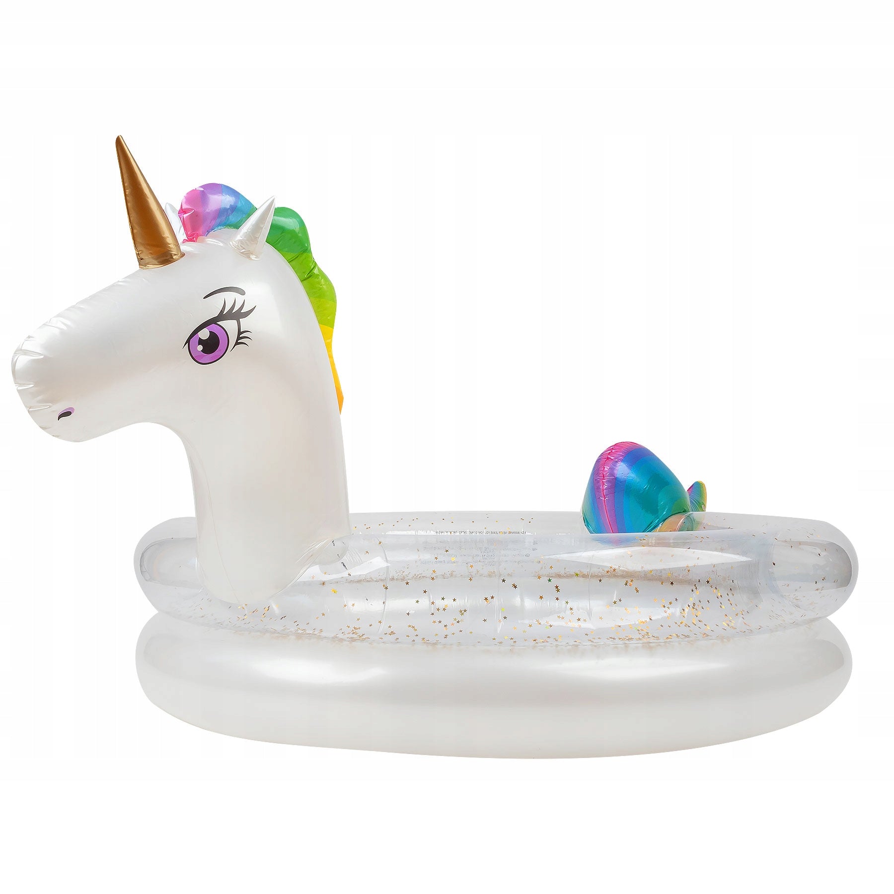 Children's pool 3person XXL swimming pool inflatable large garden unicorn 175 cm Brand no brand