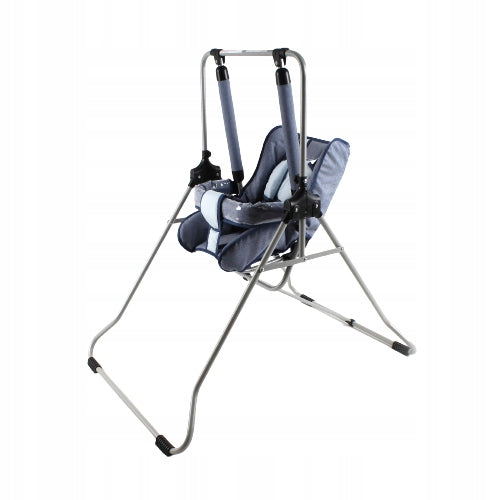 Children's swing 3in1 ADBOR N1 garden home – black and gray Kind swing