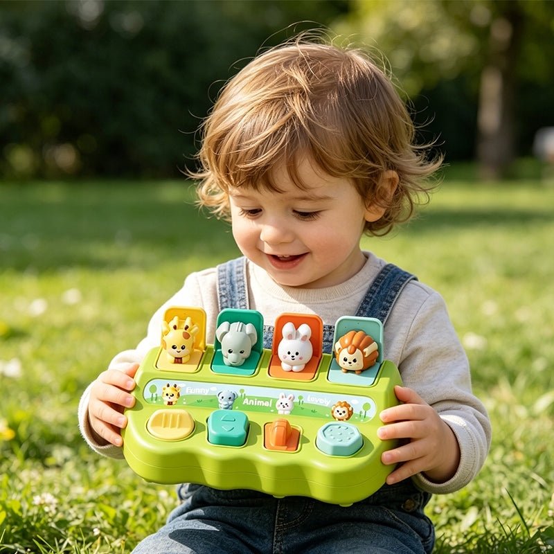 Children's toy "peekaboo" is educational Brand no brand