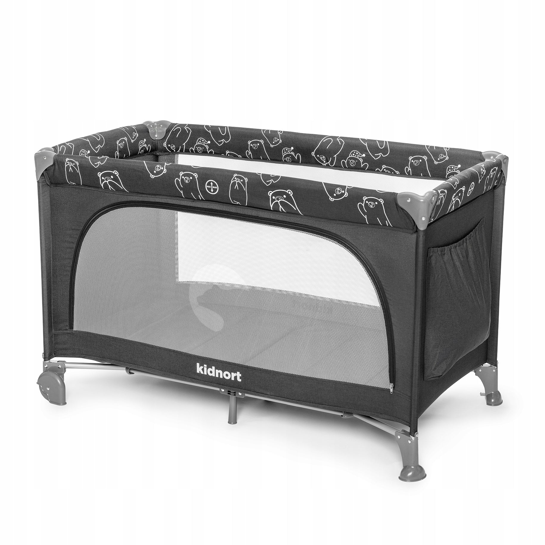 Children's travel cot - folding playpen + mattress, bag - IHALIG Packaging status original