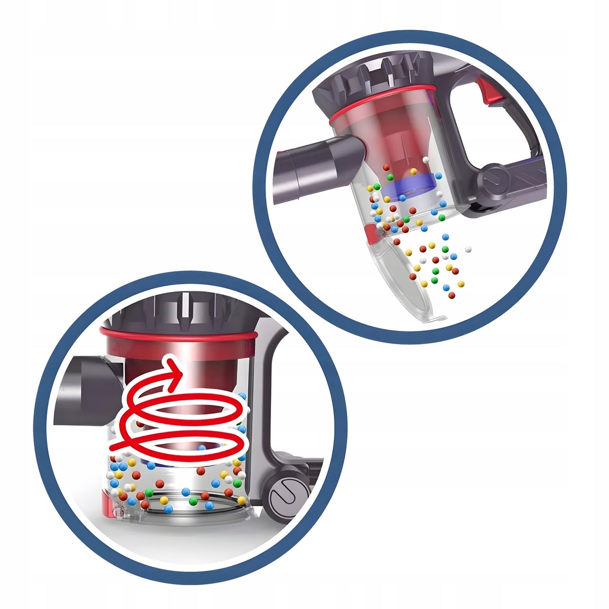 Children's vacuum cleaner 3in1 realistic sound light fun creativity 3+ Brand no brand