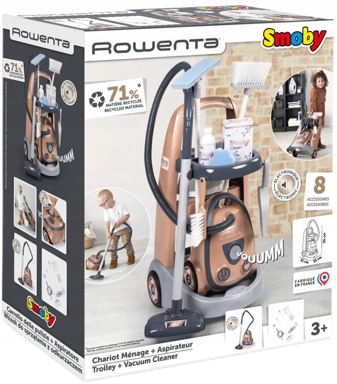 Children's vacuum cleaner Smoby Rowenta