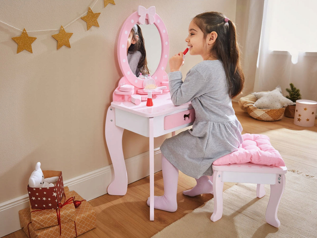 Children's wooden dressing table Playtive Children's dressing table for gift large EAN (GTIN) 4055334922661