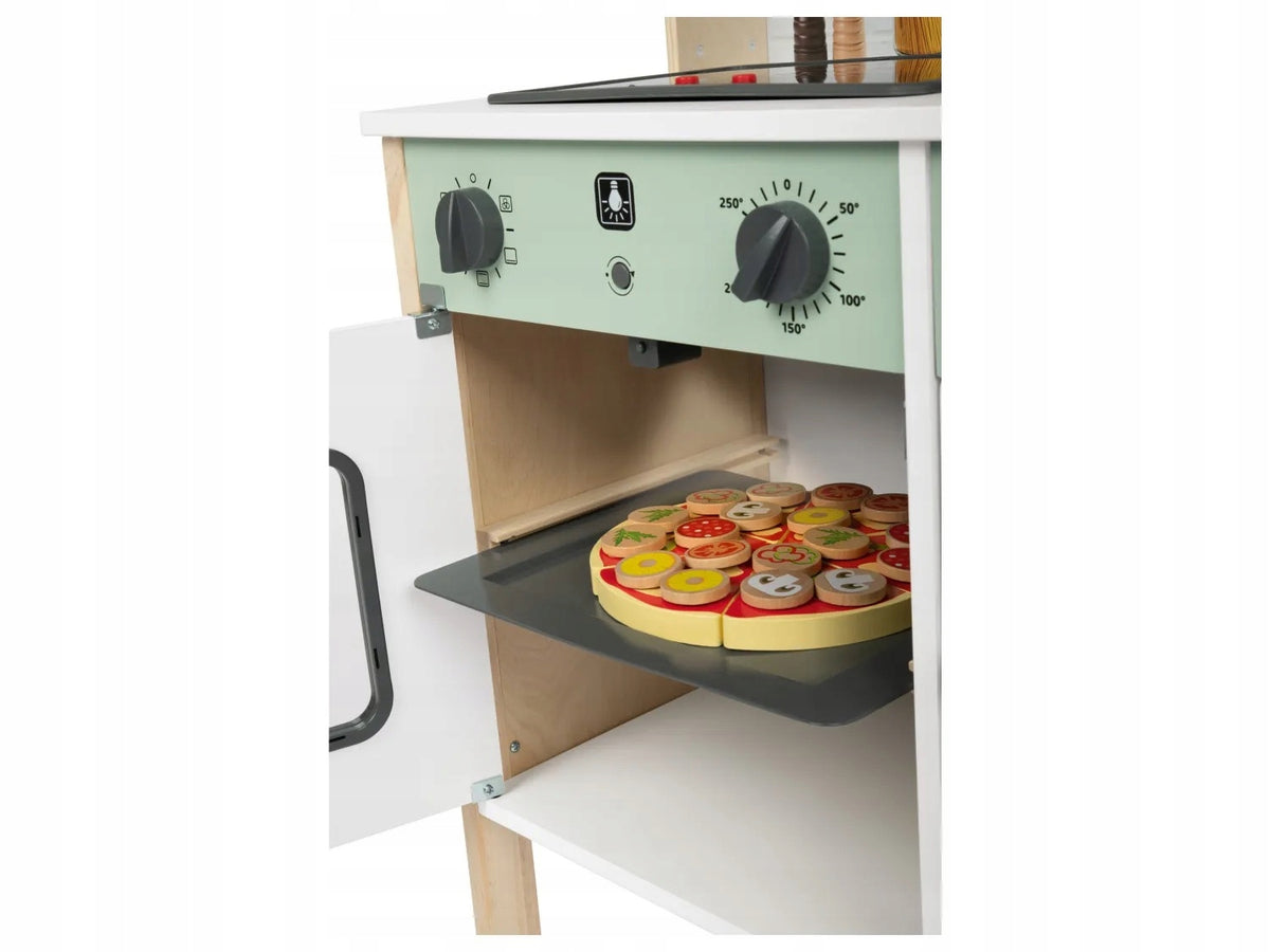 Children's wooden kitchen Playtive mint + accessories for children 66 cm EAN (GTIN) 5905951111377