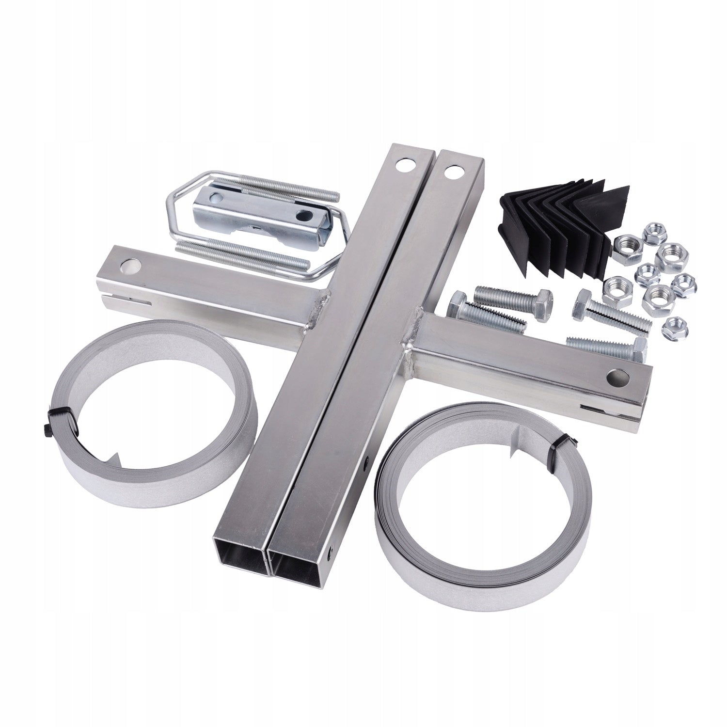 Chimney clamp BAND 5m for antenna mast HANDLE solid EAN (GTIN) 5903953012371