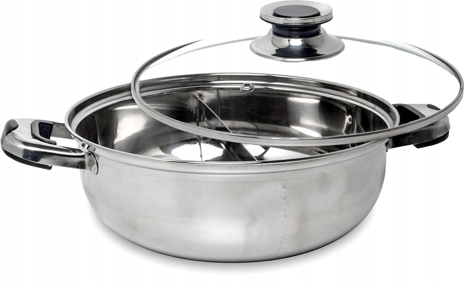 Chinese Fondue Pot Split Hot Pot Diameter 32cm Stainless Steel REMO Manufacturer code 1865