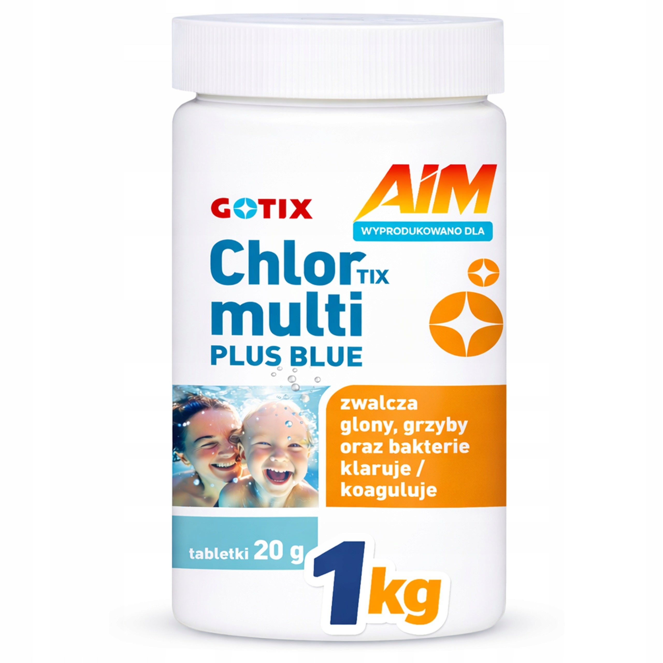 Chlorine for Swimming Pool Jacuzzi SPA Tablets Blue Water Chemistry for Swimming Pool 1KG Kind chlorine