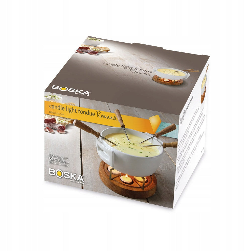 Chocolate Cheese FONDUE SET for 4 people BOSKA Twinkle GIFT Brand Boska