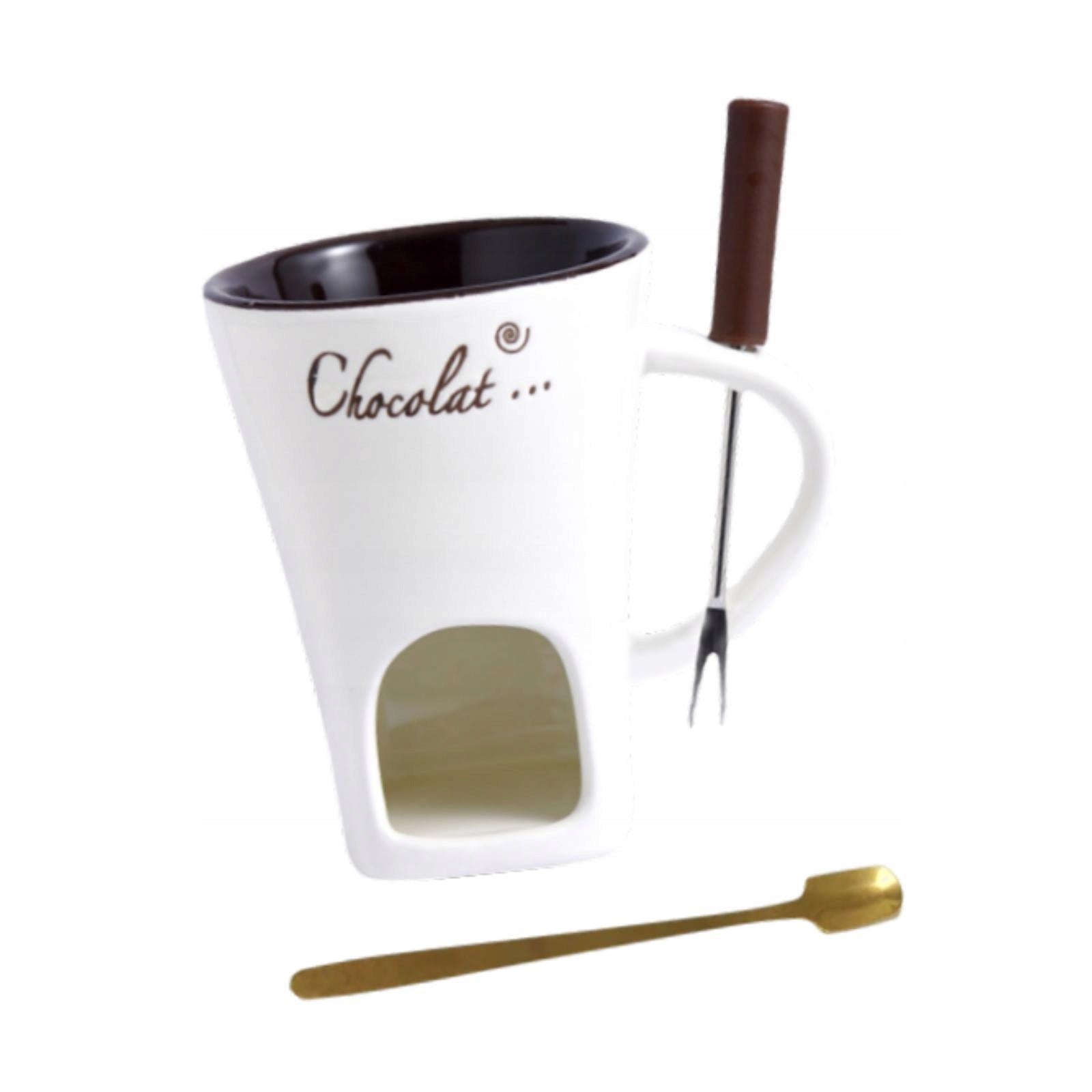 Chocolate Cheese Fondue Pot Ceramic Pot Series Melt Hot Pot Fondue Mug Chocolate Cheese