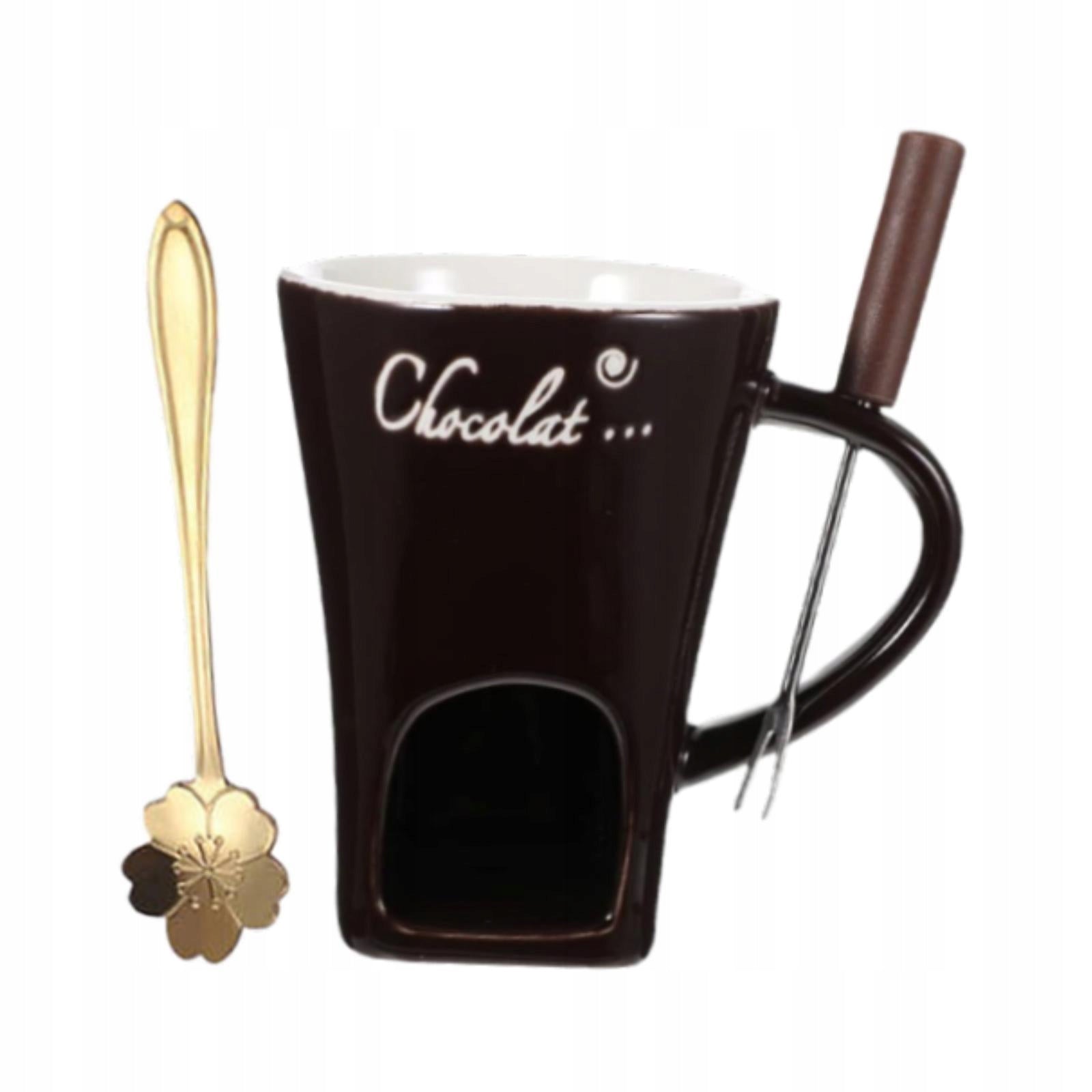 Chocolate Fondue Mug Wedding Engagement Chocolate Melter Pot Cooking coffee Packaging status no packaging
