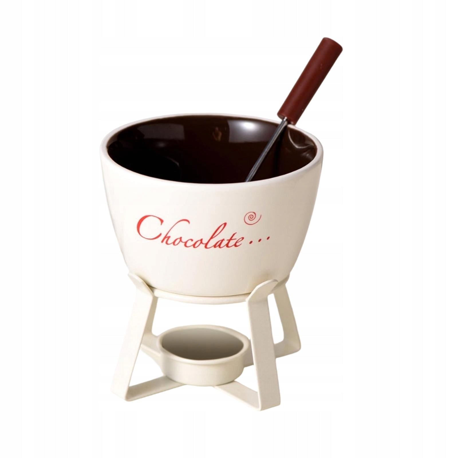 Chocolate Fondue Pot Cooking Utensils Butter Heater Tea L Brand no brand
