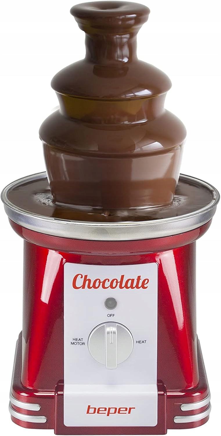 Chocolate Fountain Beper red 90 W