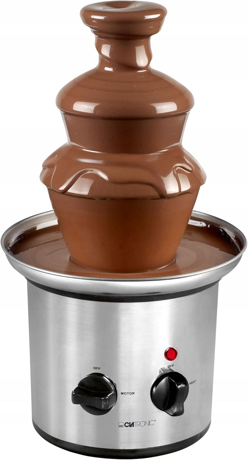 Chocolate Fountain Clatronic silver/grey 170 W