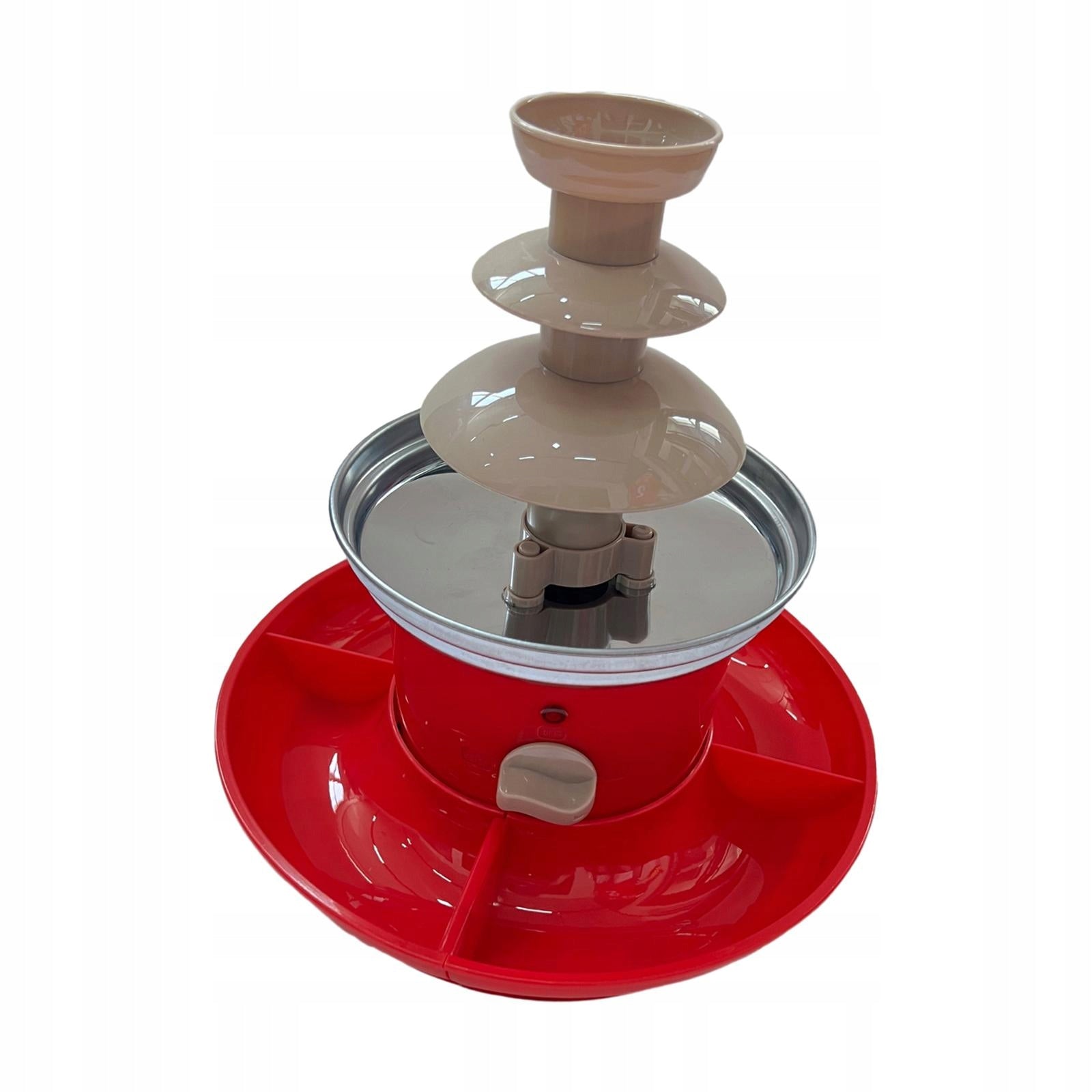 Chocolate Fountain Fondue Maker 3 Stage EU Power Adapter for Various Sauces Brand no brand