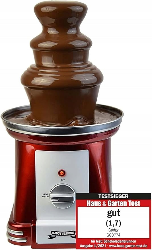Chocolate Fountain Gadgy red 90 W