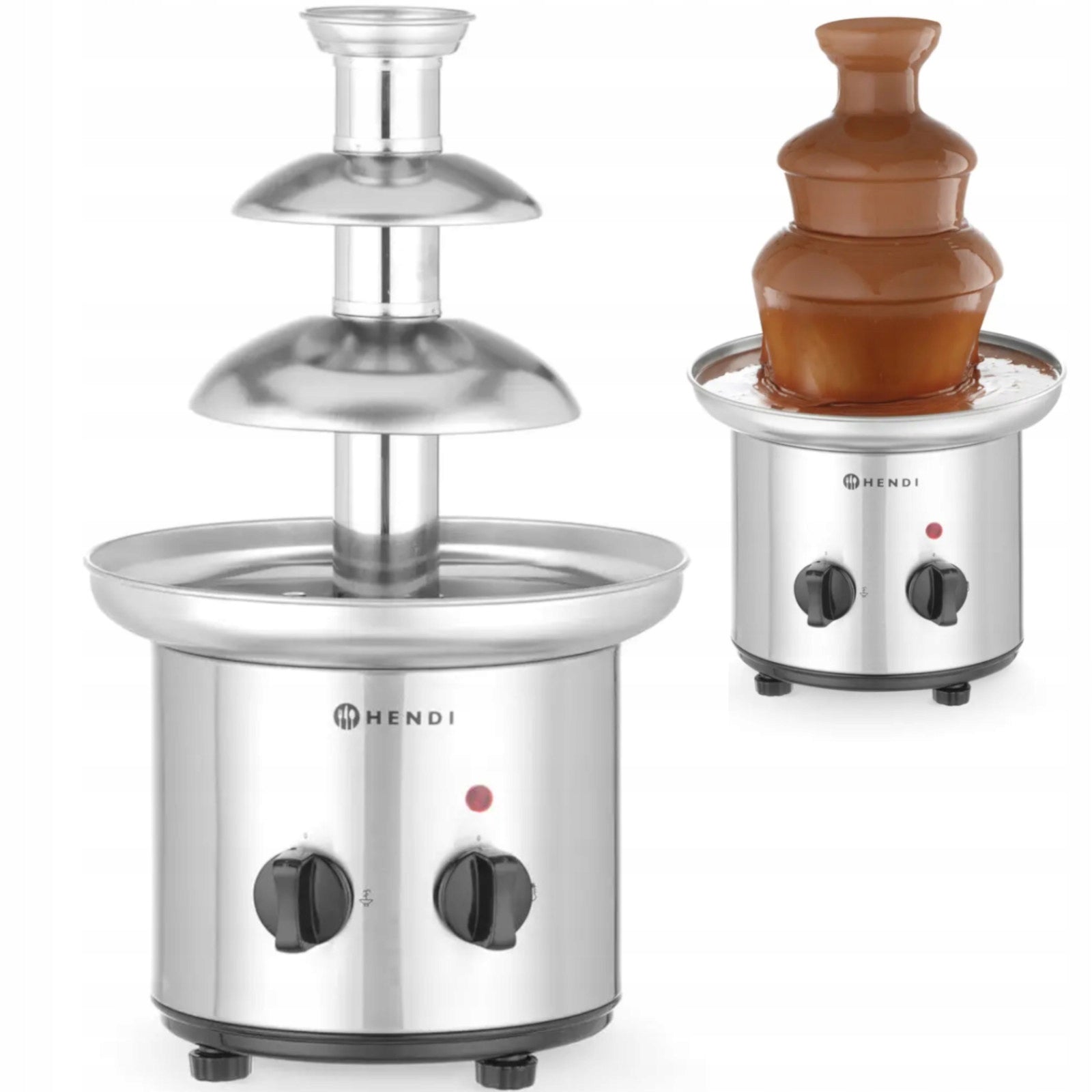 Chocolate Fountain Hendi 170W Steel For Fondue For Gastronomy