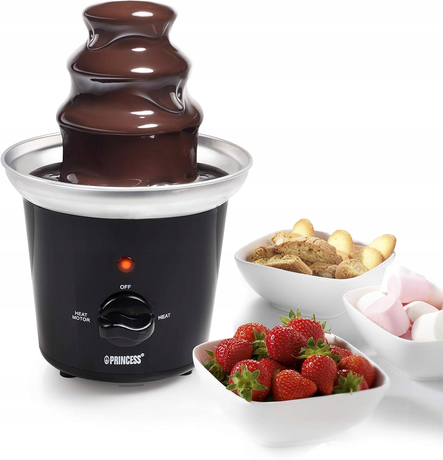 Chocolate Fountain Princess black 32 W