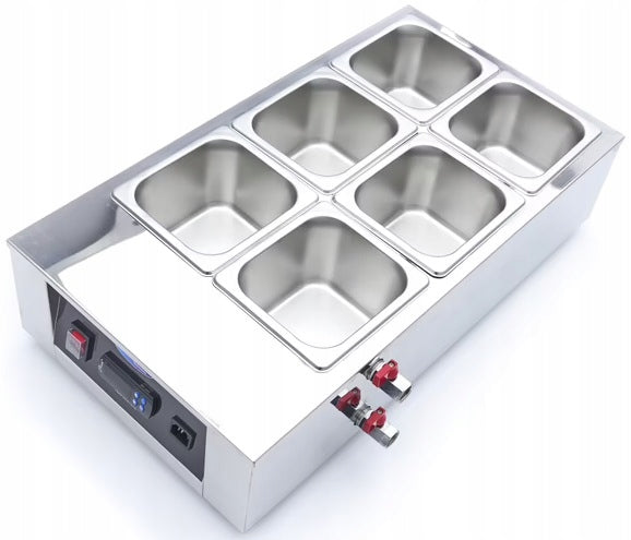Chocolate Heater Melter 6x 1/6GN 10cm MAXIMA 09374053 Manufacturer code 09374053