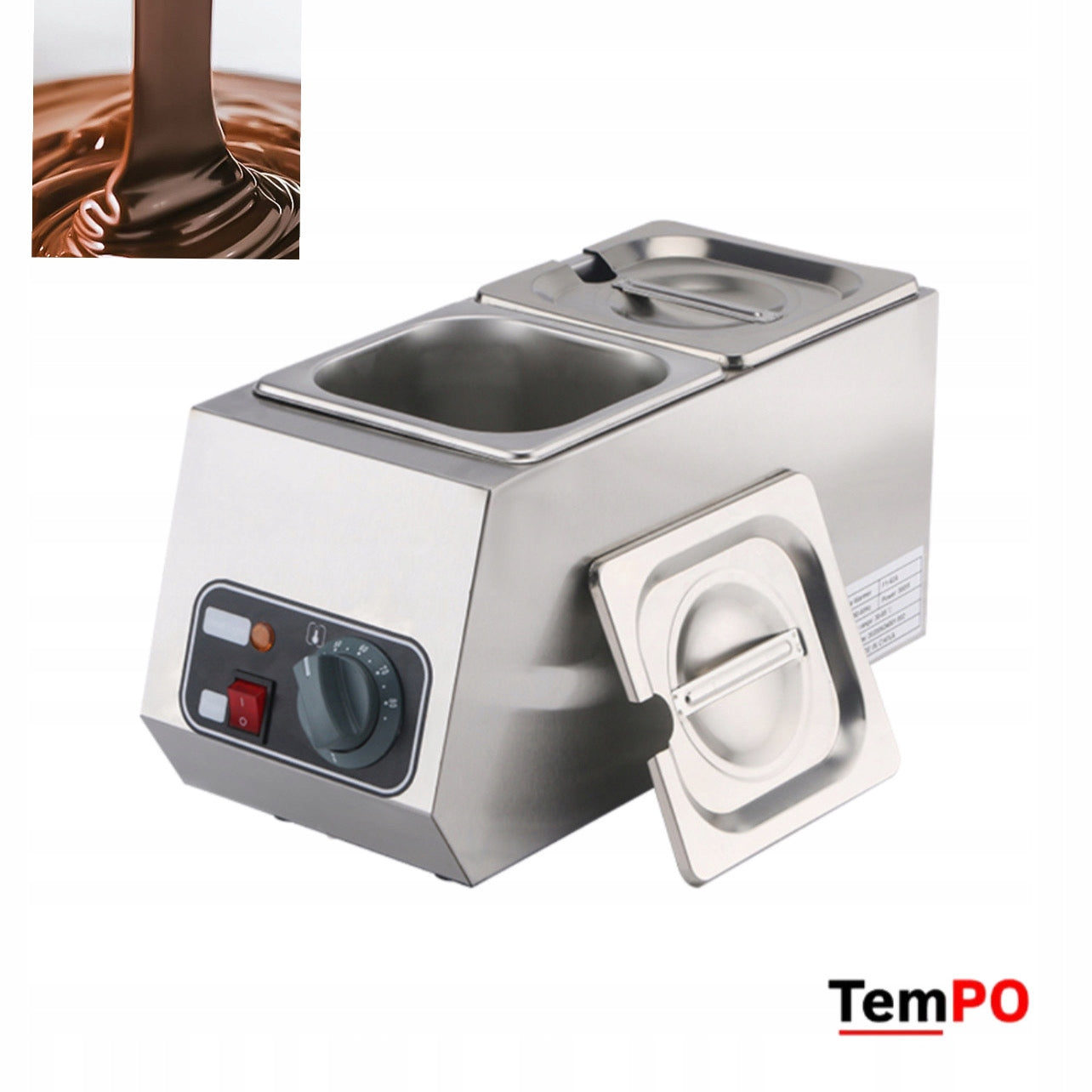 Chocolate Heater Professional Gastronomy Double Tempo