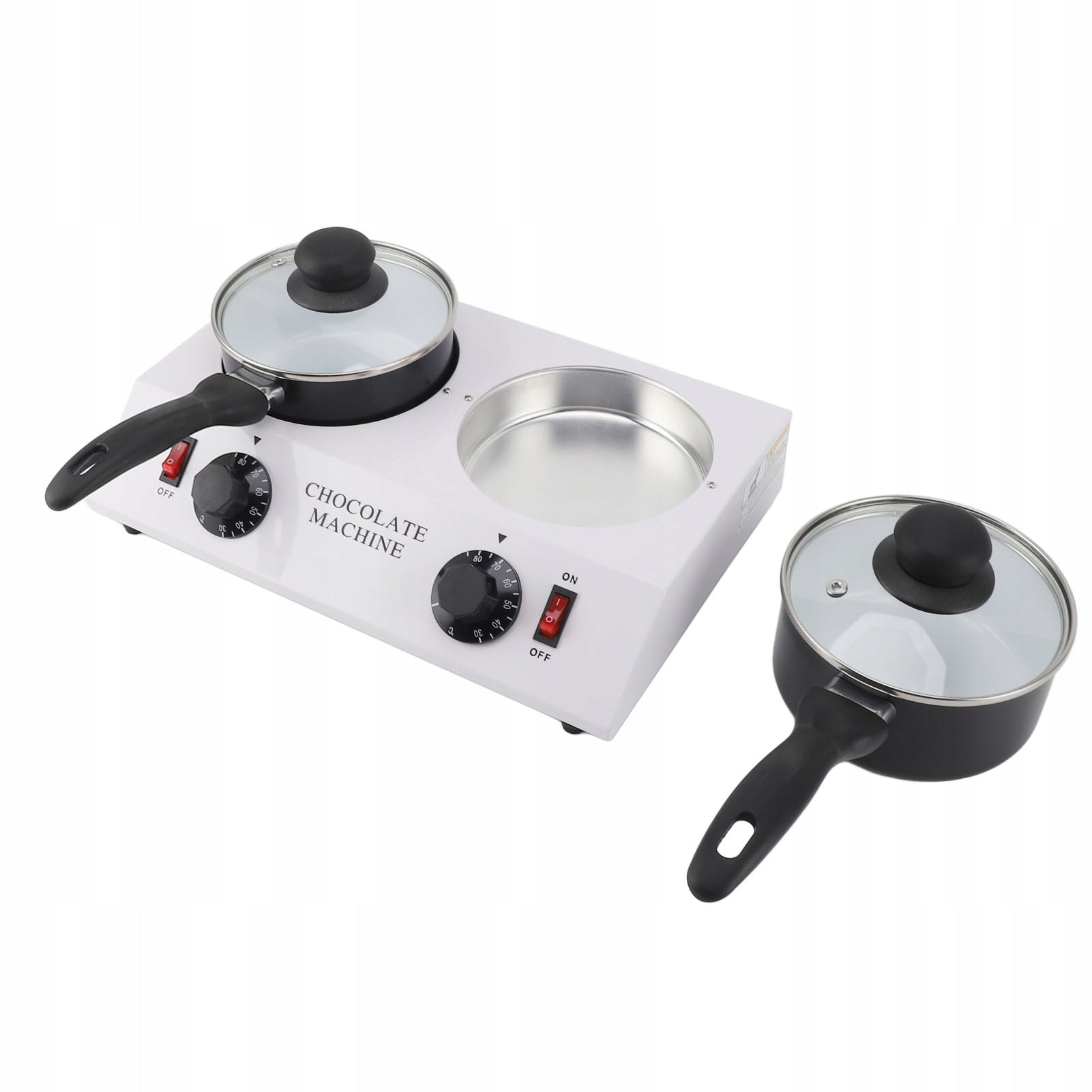 Chocolate machine, chocolate crucible Multifunctional 2 kg aluminum ni