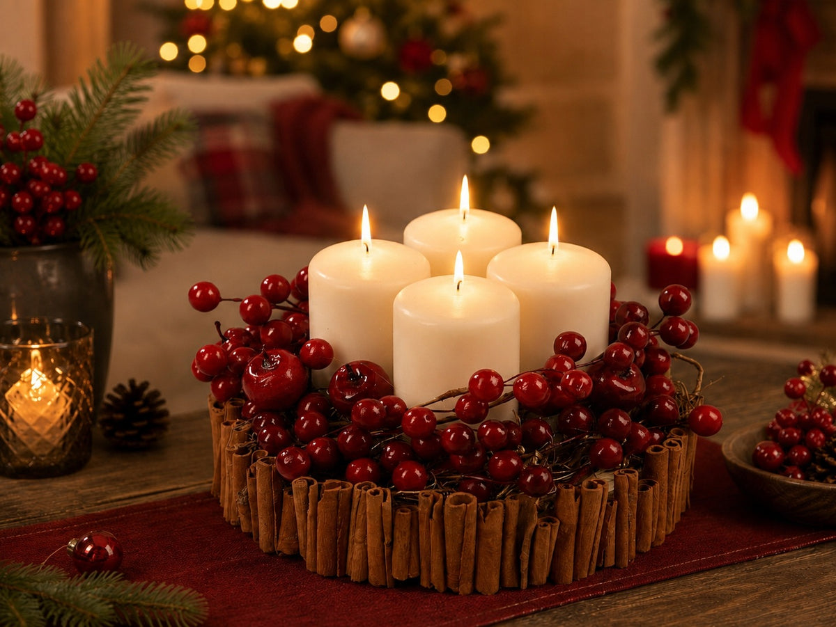 Christmas Cinnamon Natural Crafts Reed for Gift GrandDeco Packaging status original