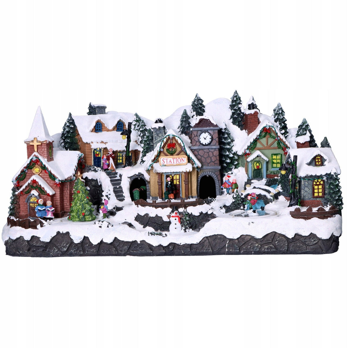Christmas Figurine LED Christmas Village