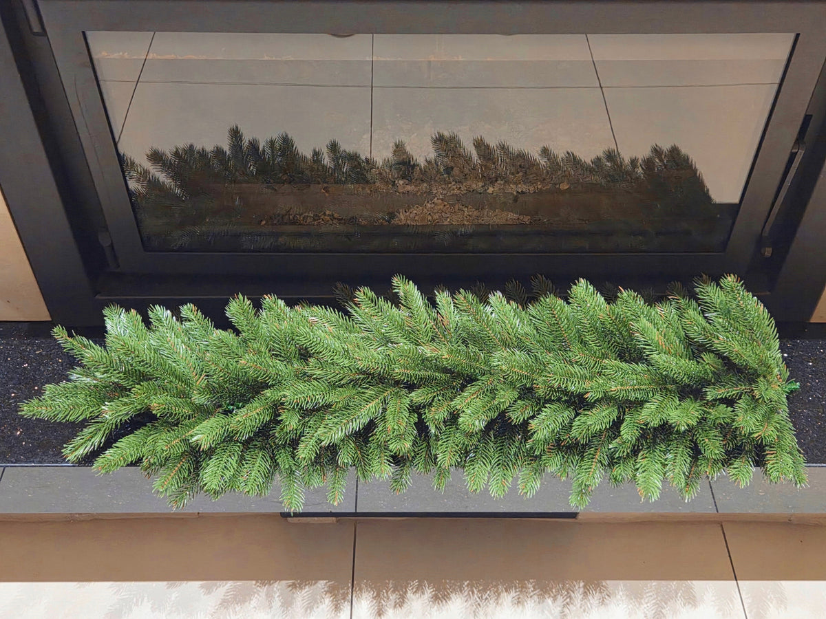Christmas GARLAND 100% PE 3D FIR OLIVKA Spruce Twigs Christmas Tree 100cm Packaging status original