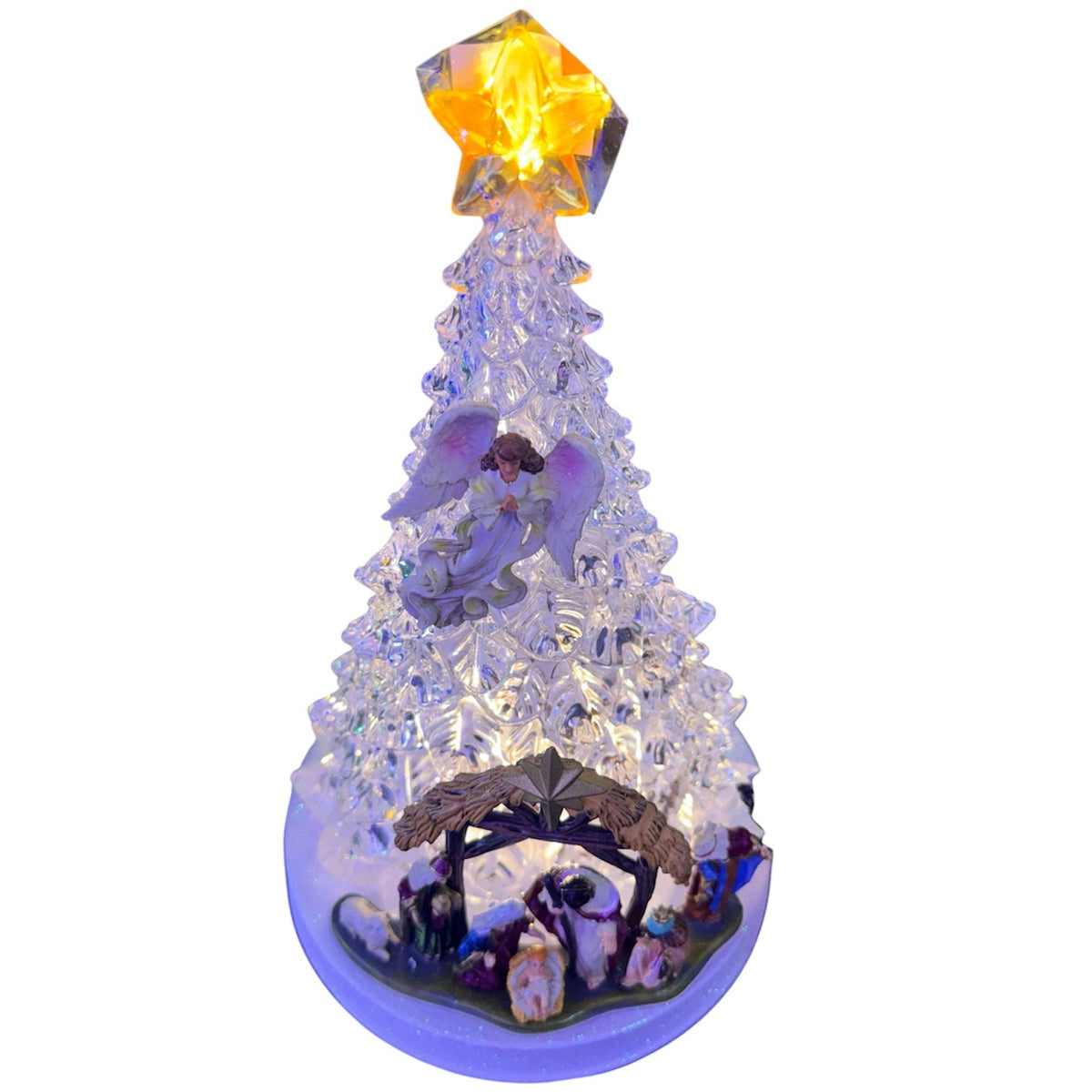 Christmas LED nativity scene – flash, music and atmosphere of Christmas MUSIC BOX CHRISTMAS TREE Manufacturer code 1292