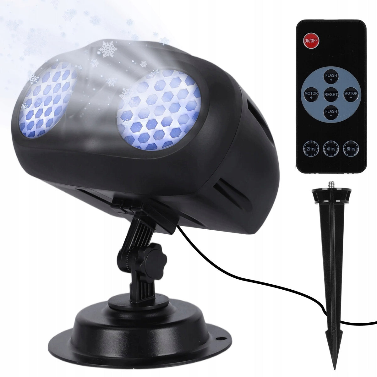 Christmas Outdoor Garden LED Projector For Facade Snow IP65