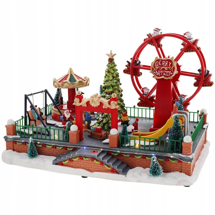 Christmas Scene with MV LED SOUND Lighting