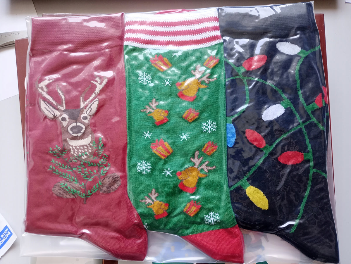 Christmas Socks 3 Pack