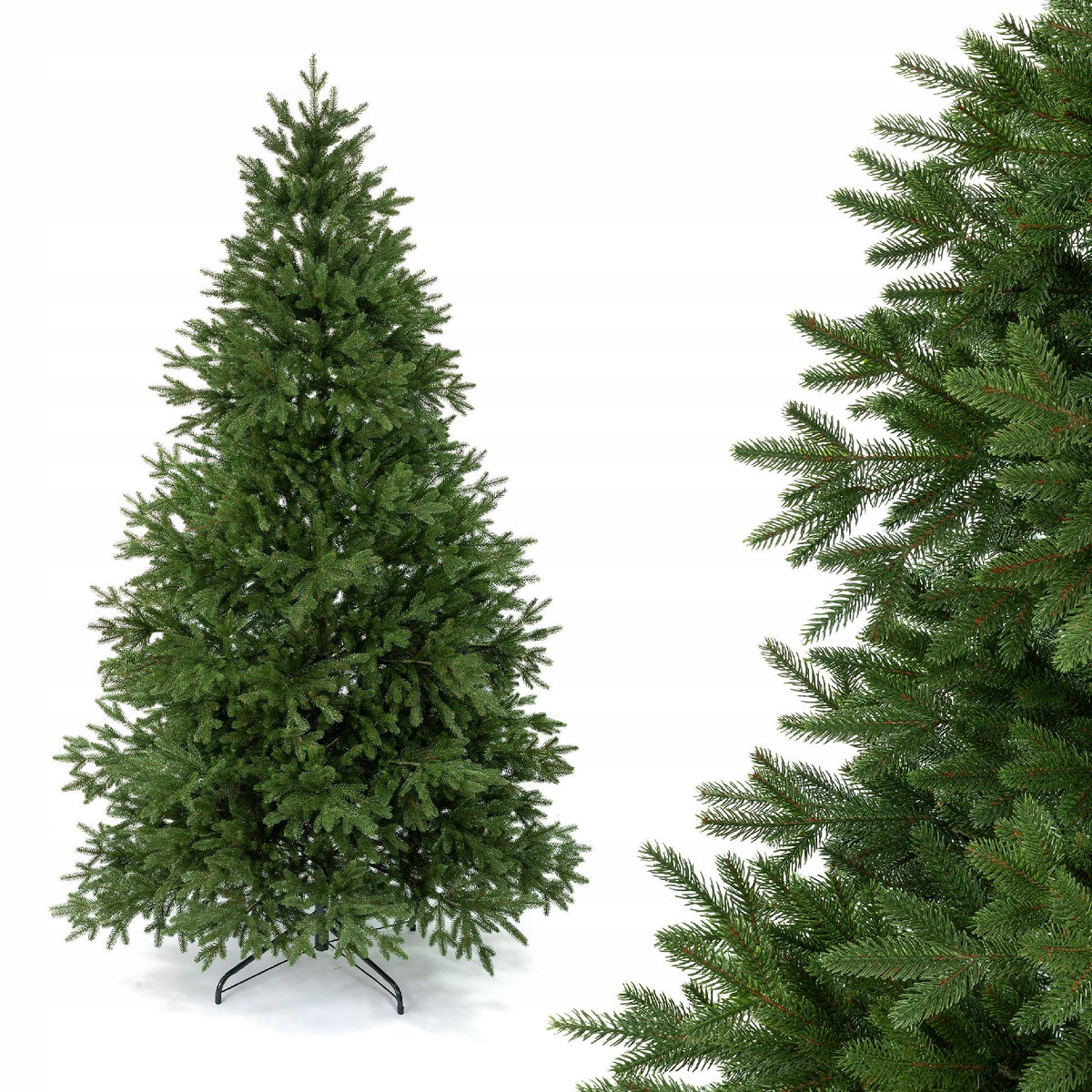 Christmas Tree Artificial 160cm Spruce Twist100% PE Silicone As Live Manufacturer PL Packaging status original