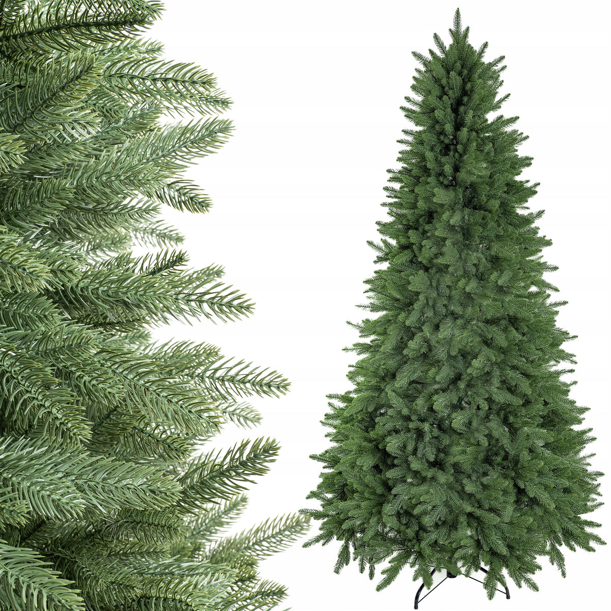 Christmas Tree Artificial 220cm Premium 100% PE LIKE LIVE MEGA DENSE 740 tips