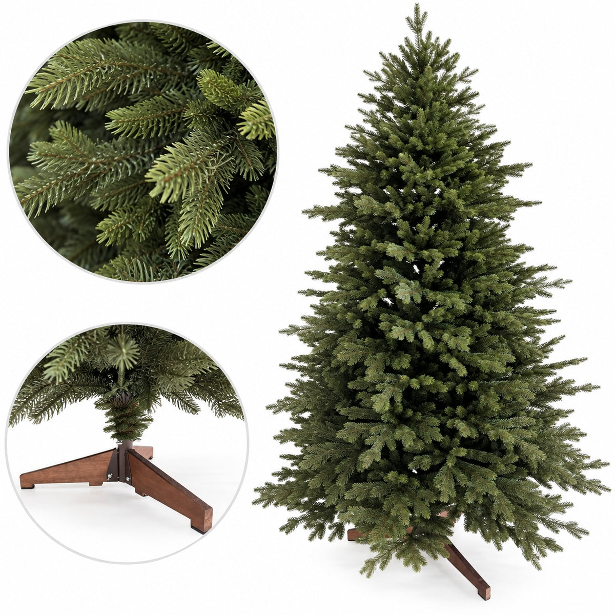 Christmas Tree Artificial Pe Like a Real Bavaria 100% Pe 220cm Lupico