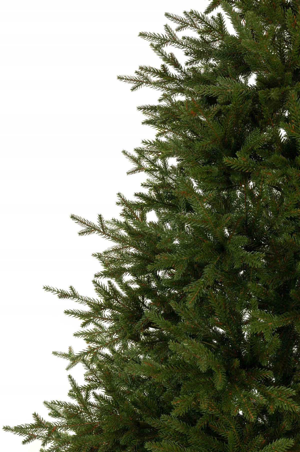 Christmas Tree Artificial Spruce Nature 3D – FULL PE PREMIUM 130 cm as Vivid 100% PE Packaging status original