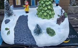 Christmas Village with LED Lighting Magical Christmas Decoration 14 Packaging status original