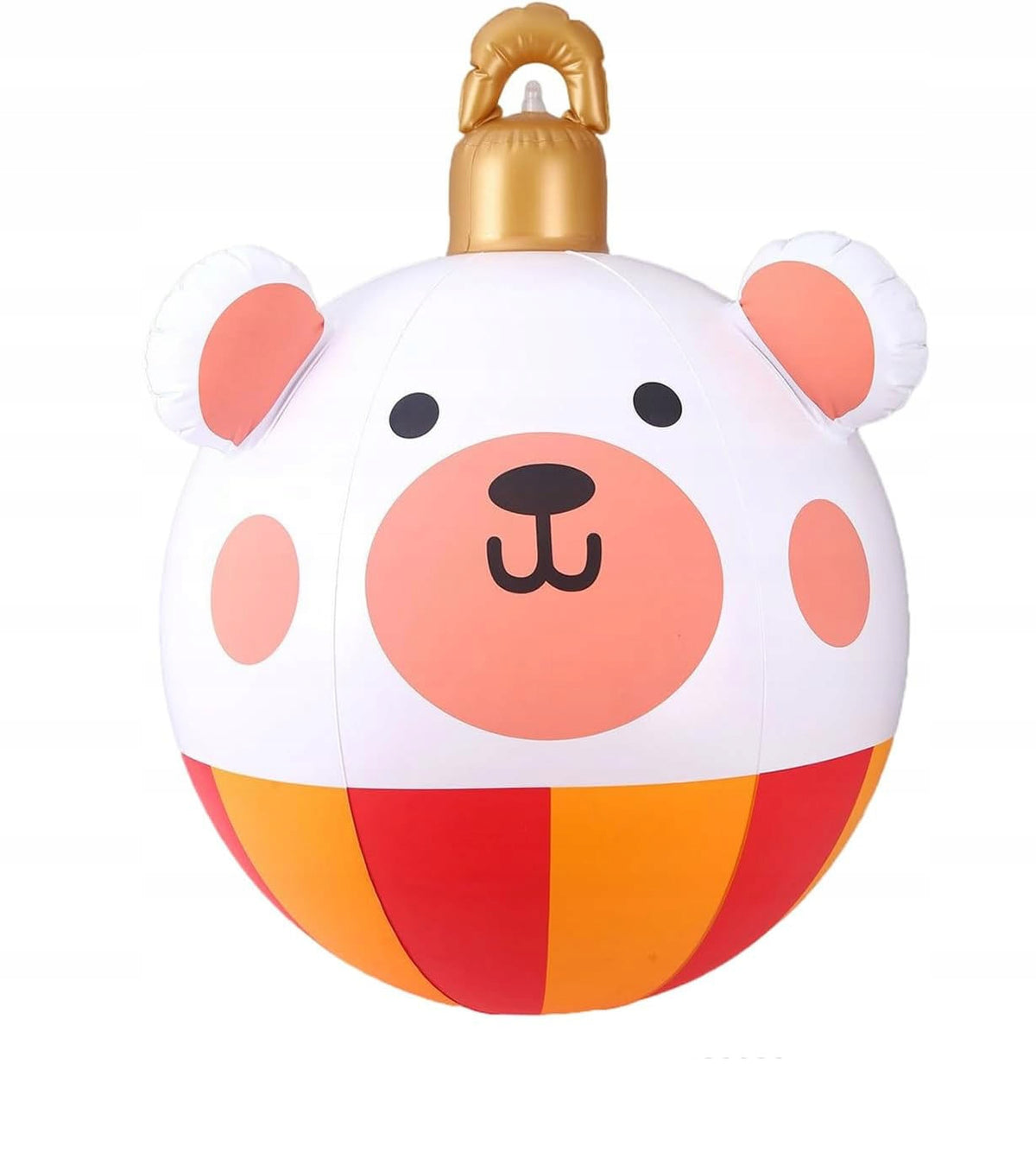 Christmas bauble 60 cm giant inflatable XXL outdoor inflatable BEAR