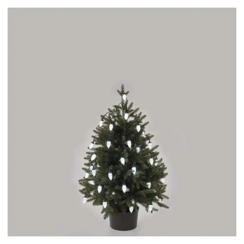 Christmas chain LED cones 9,8m cool cold white, programs EMOS EAN (GTIN) 8592920110768