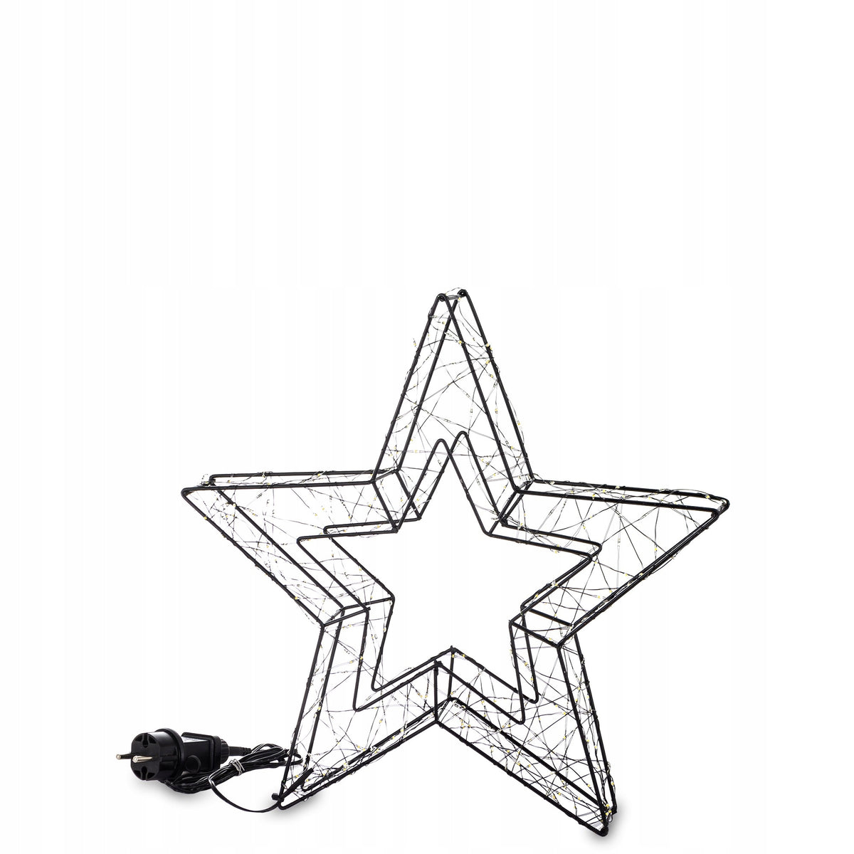 Christmas decoration Star with LED lights 45x47x6,5cm Art-Pol 171272