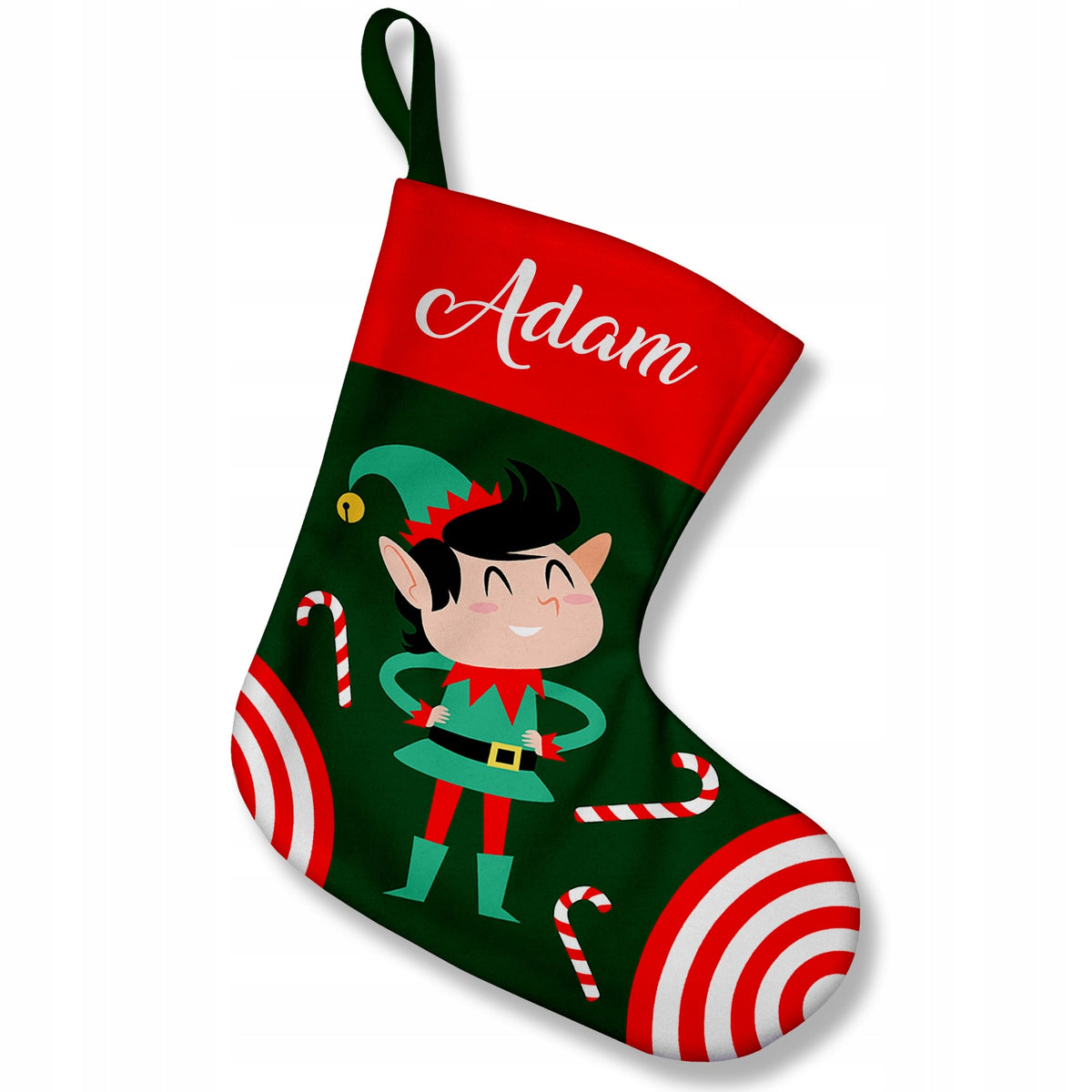 Christmas sock for Fireplace with Name Gift Name Christmas Socks