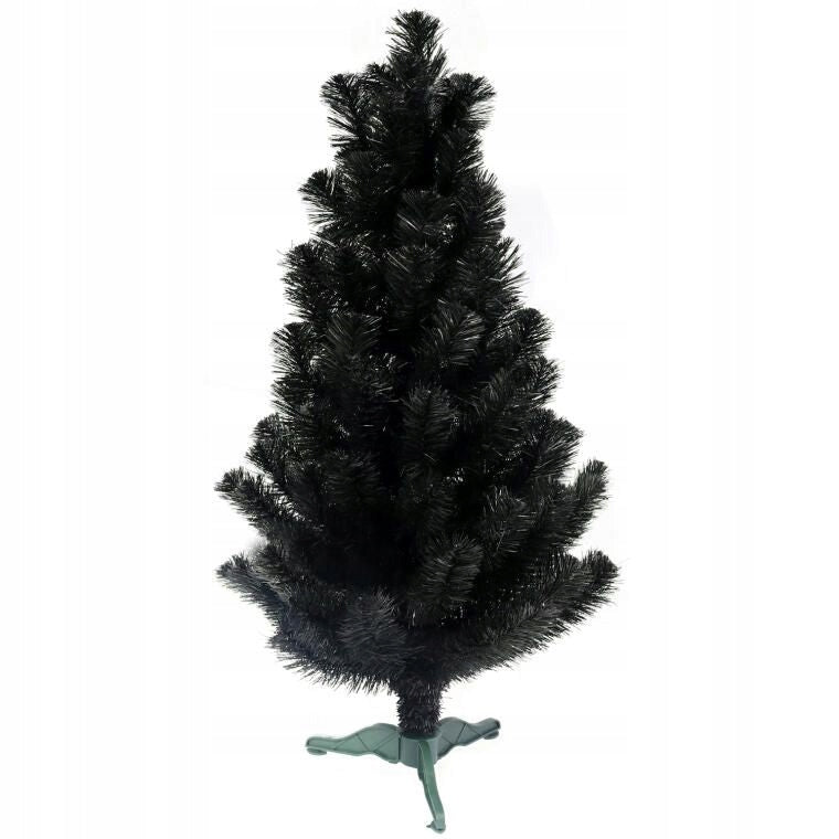 Christmas tree BLACK 90 black Christmas tree Polish Manufacturer GOLIAT Packaging status original