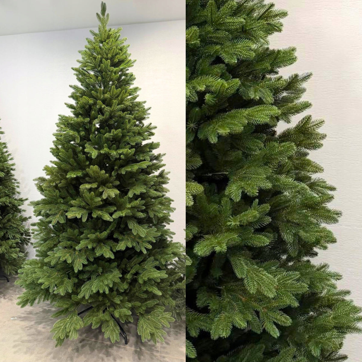 Christmas tree Exclusive artificial Spruce 3D 100% PE 220 cm silicone REAL TREE Packaging status original