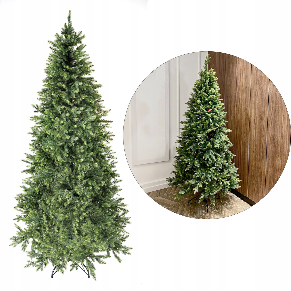 Christmas tree LIKE ALIVE 220 100% PE Effect NEW SHOOTS Dense 979 tips