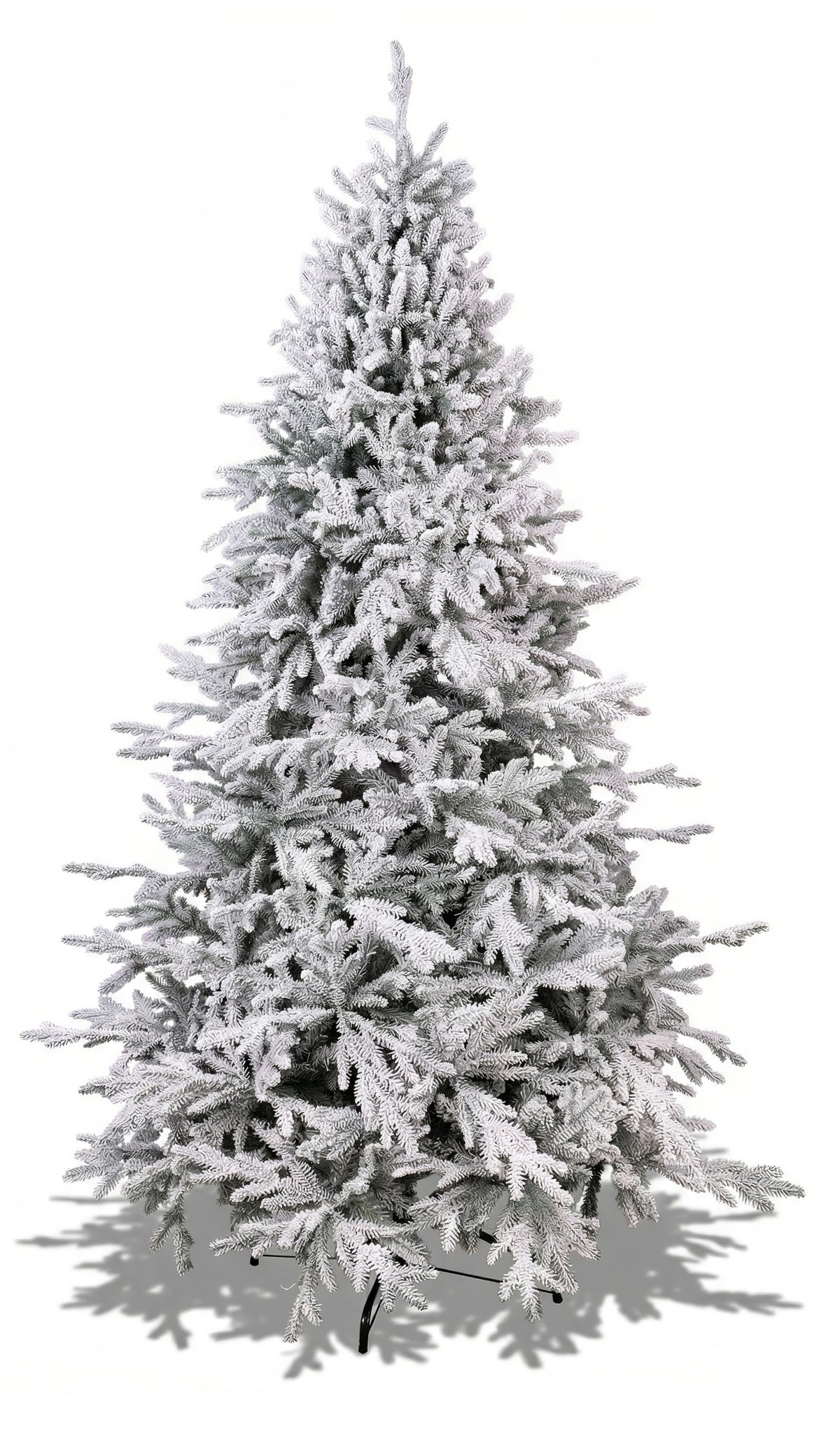 Christmas tree LIKE ALIVE 220 cm INTENSIVELY SNOWED XXL 1055 TIPS Packaging status original