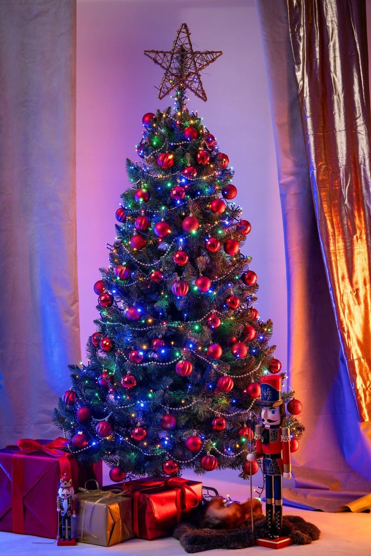Christmas tree artificial dense Nordic Spruce 180 cm Corciano Christmas green Packaging status original